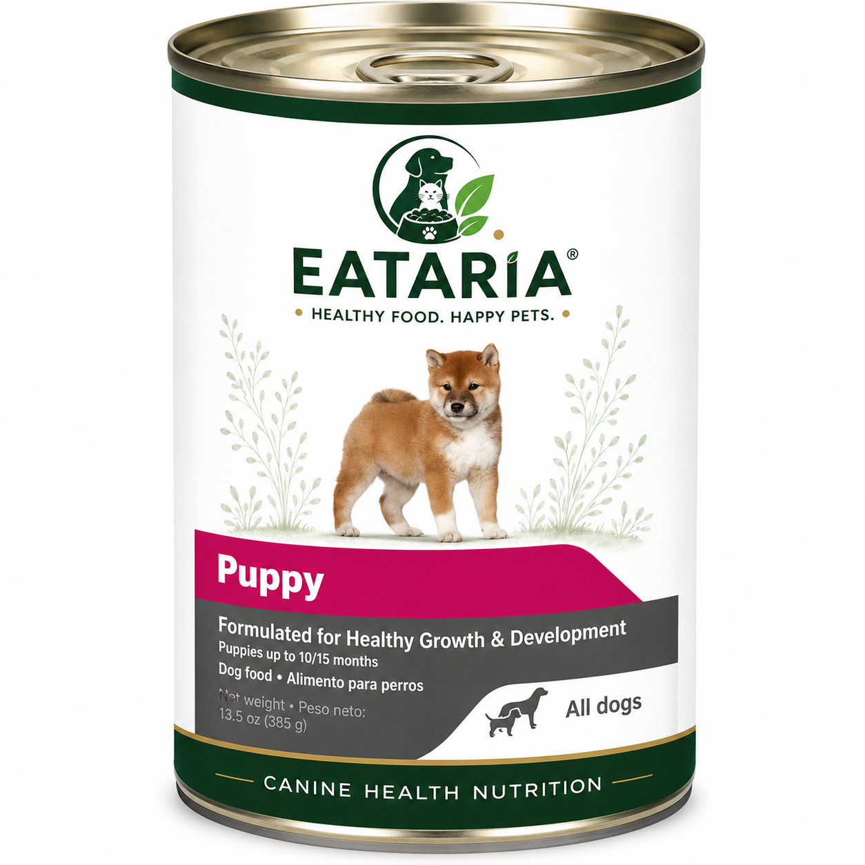 Puppy Loaf in Sauce Canned Dog Food